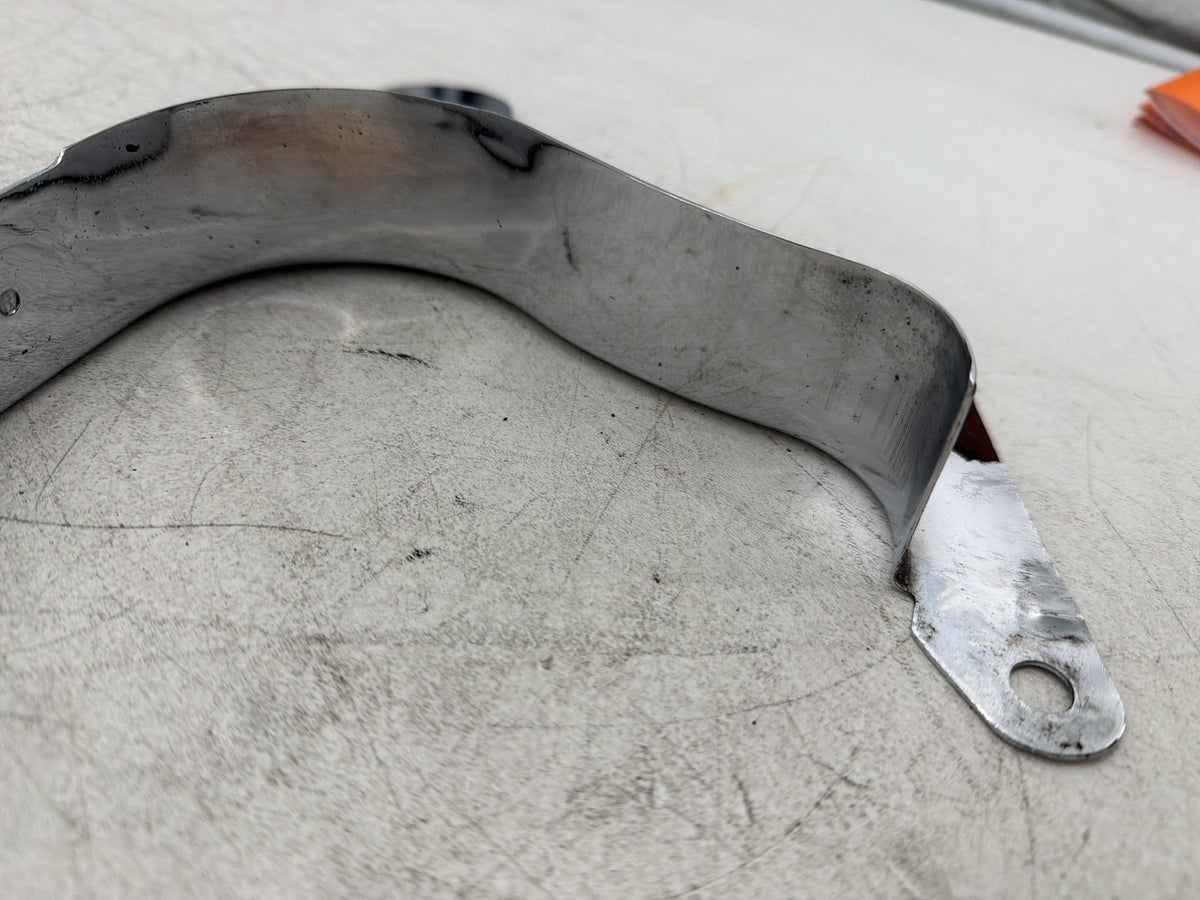 2001 Harley Fat Boy Softail FLSTF OEM Rear Belt Debris Deflector Guard