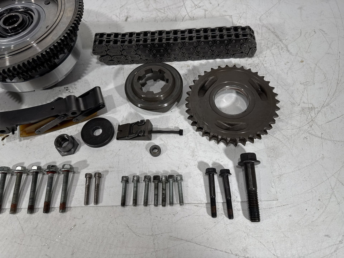 07 Harley Electra Glide Touring CVO Eagle OEM Clutch Basket Chain Tensioner Kit