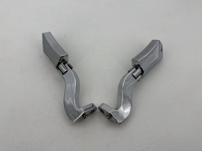 2013 Harley Street Glide Touring FLHX Passenger Left &amp; Right Foot Pegs Bad Dad