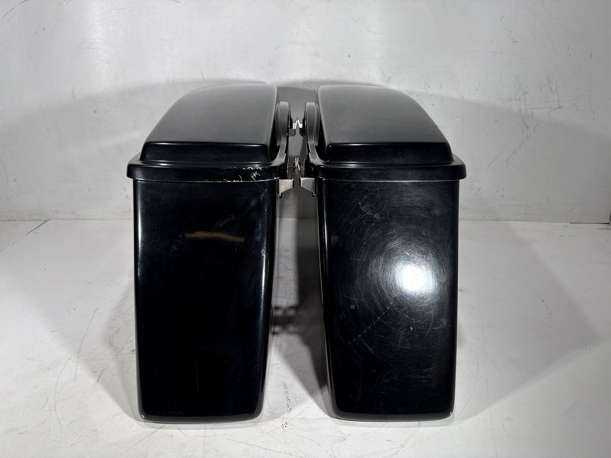 2002 Harley Electra Glide Touring FLHT OEM Left Right Saddlebags Luggage NOKey