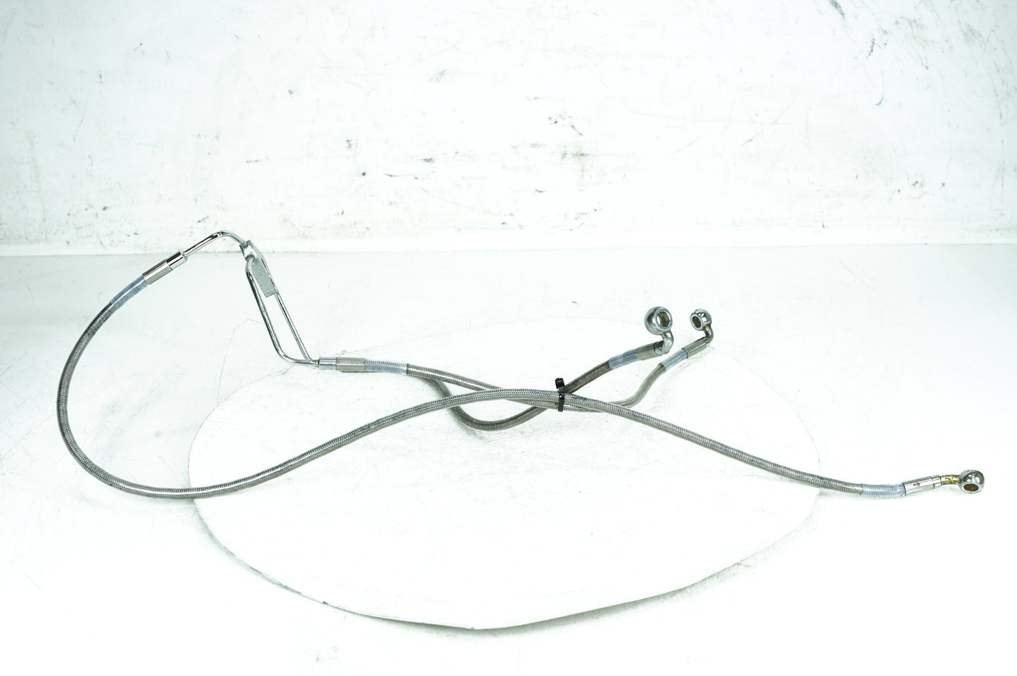 2007 - 2012 Harley-Davidson Touring Street Glide Front Brake Hose Line Pipe NON-abs  	43350-08