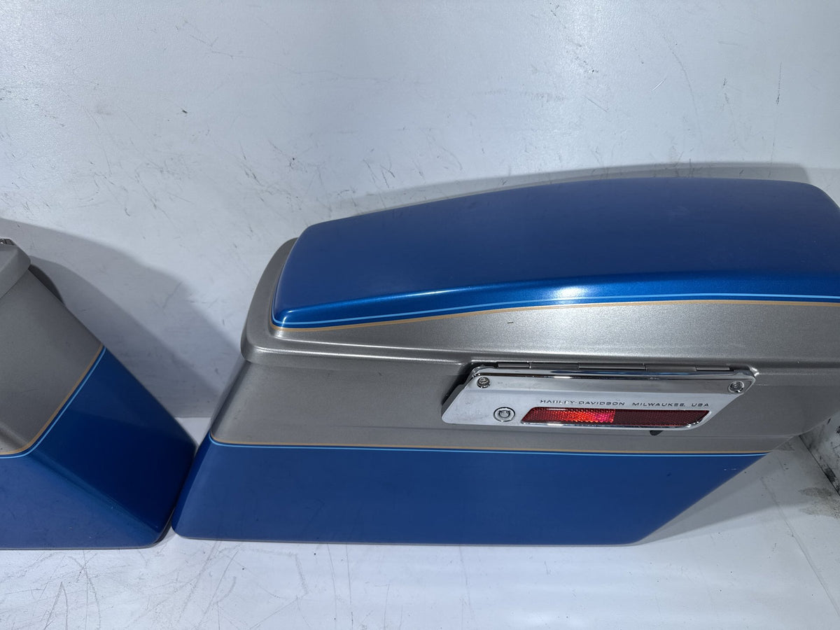 1996 Harley Electra Glide Touring Ultra OEM Left Right Saddlebags Luggage NOKey