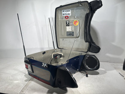 1998 Harley Touring FLHTCUI Electra Glide Ultra OEM Pass Backrest Tour Pak Luggage NOKey