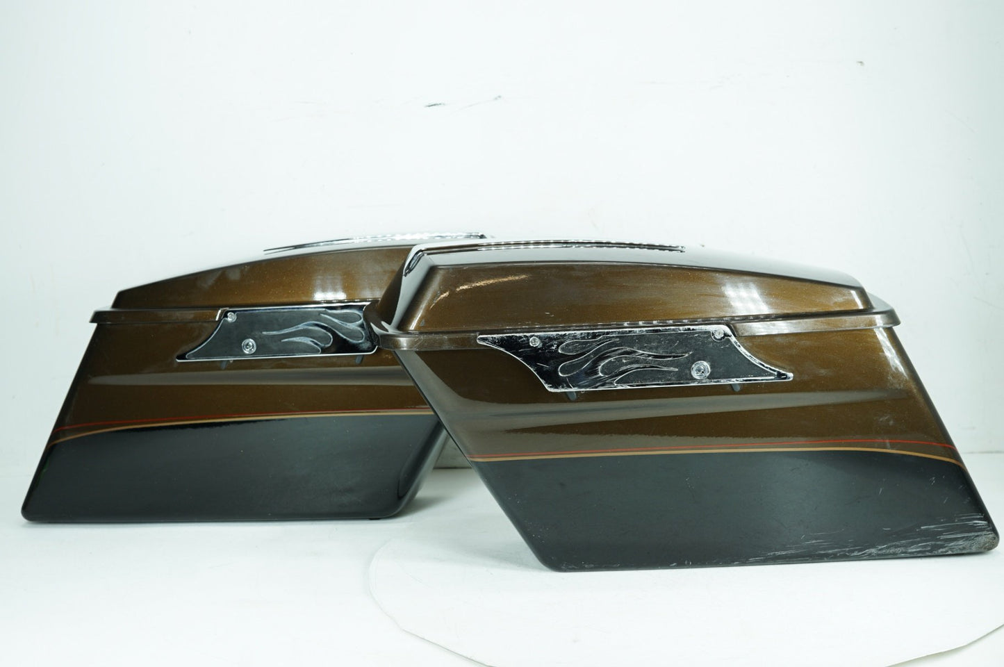 2008 - 2016 Harley-Davidson Touring Electra Ultra Left Right Saddlebags Luggage NOKey 90752-93