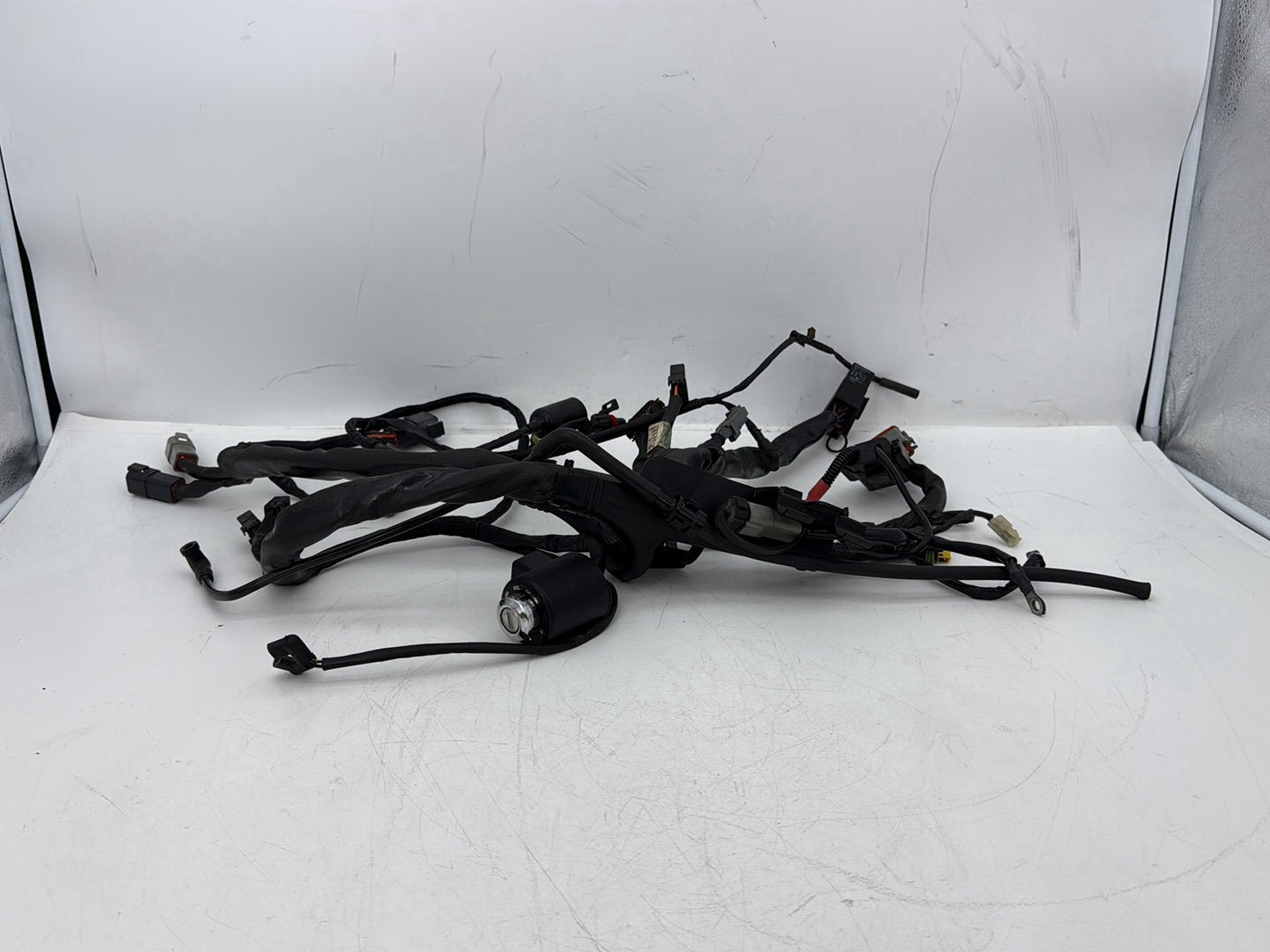 2006 Harley Sportster XL883C 883 Custom OEM Main Wire Wiring Harness Ignition Switch NOKey