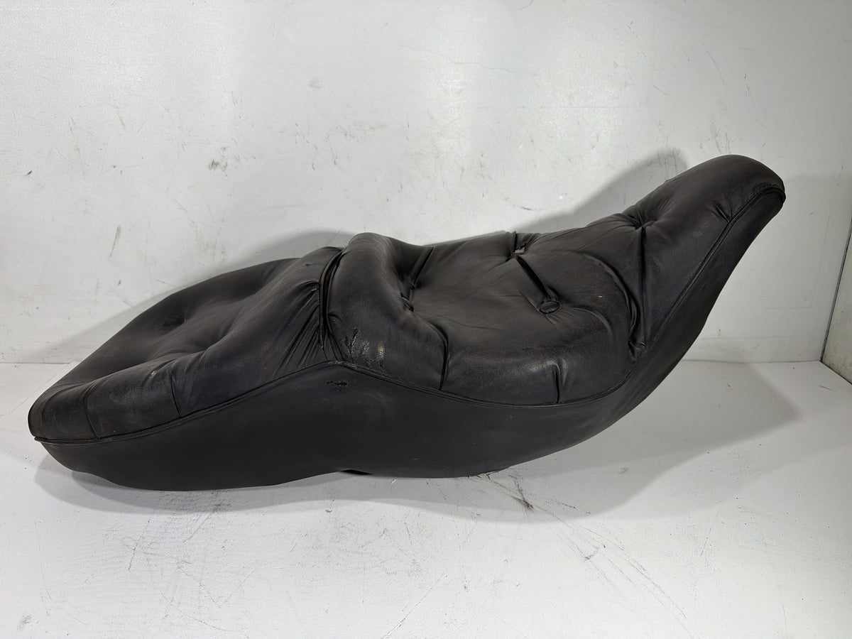 91 Harley Electra Glide Touring Classic Passenger Rider Driver Seat Saddle TORN
