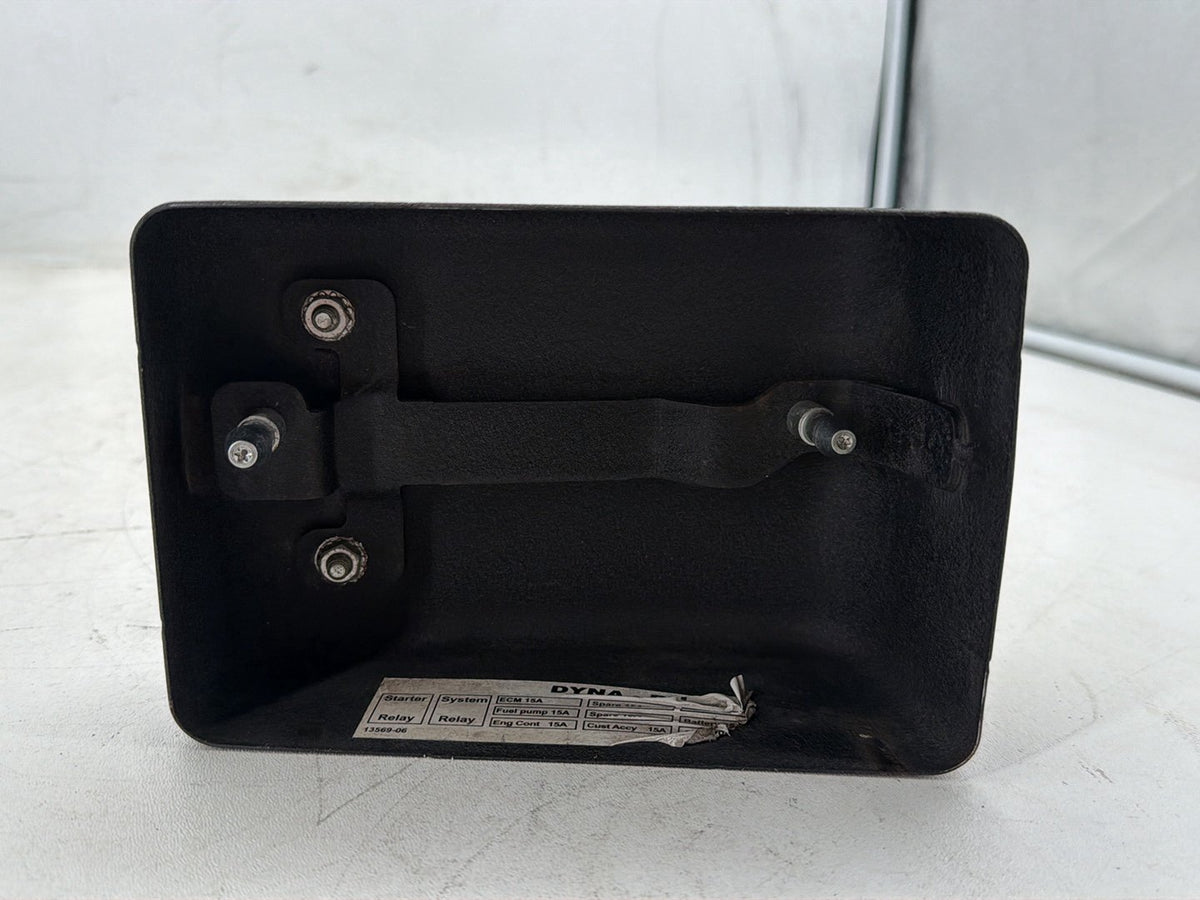09 Harley Dyna Street Bob FXDB OEM Electrical Panel Holder Bracket Carrier Caddy