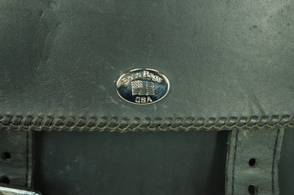 1999 - 2006 Harley-Davidson Softail Fat Boy Rear Right 1 Saddlebag Luggage Leather Boss Bags