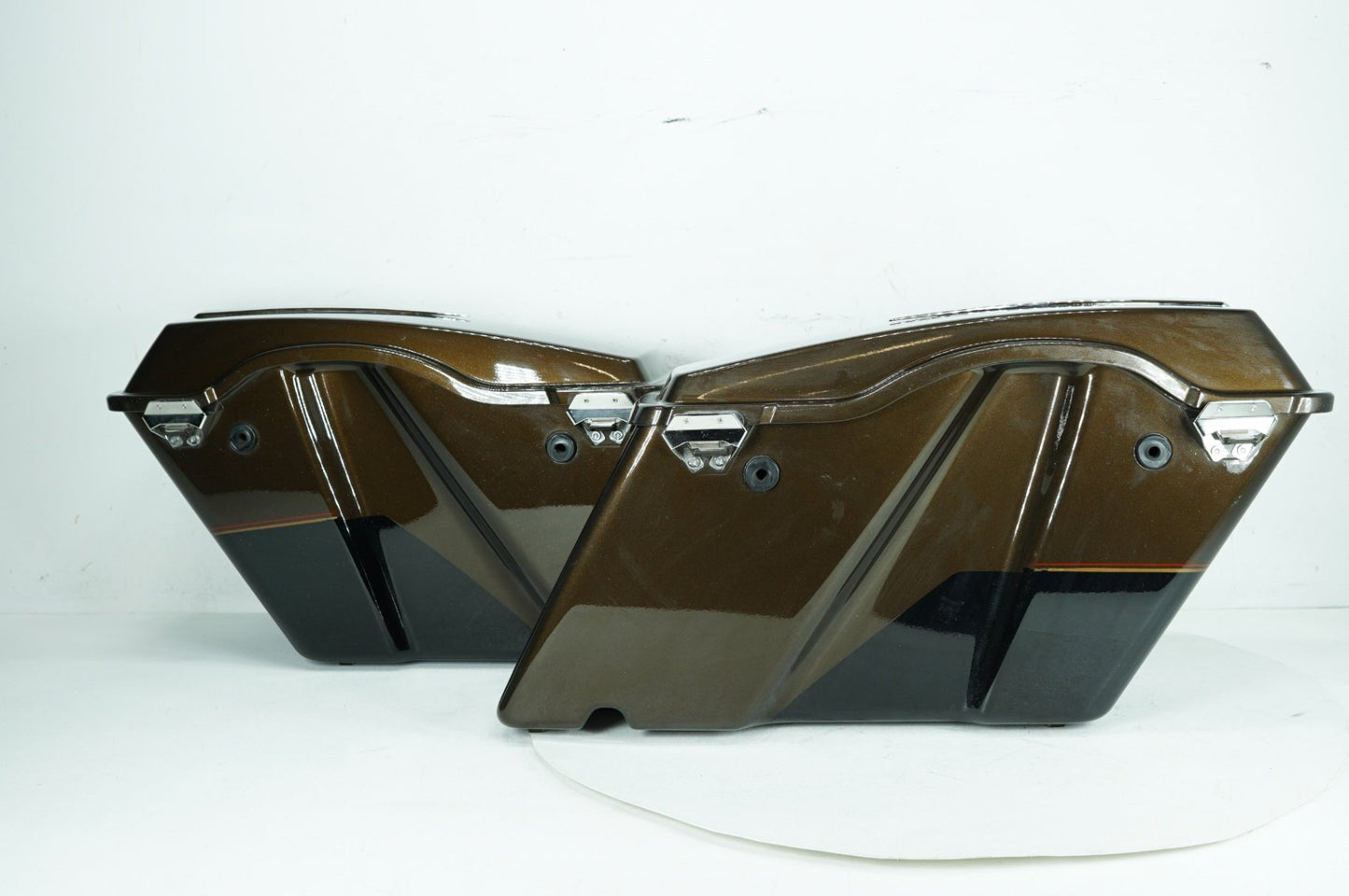 2008 - 2016 Harley-Davidson Touring Electra Ultra Left Right Saddlebags Luggage NOKey 90752-93