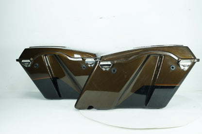 2008 - 2016 Harley-Davidson Touring Electra Ultra Left Right Saddlebags Luggage NOKey 90752-93