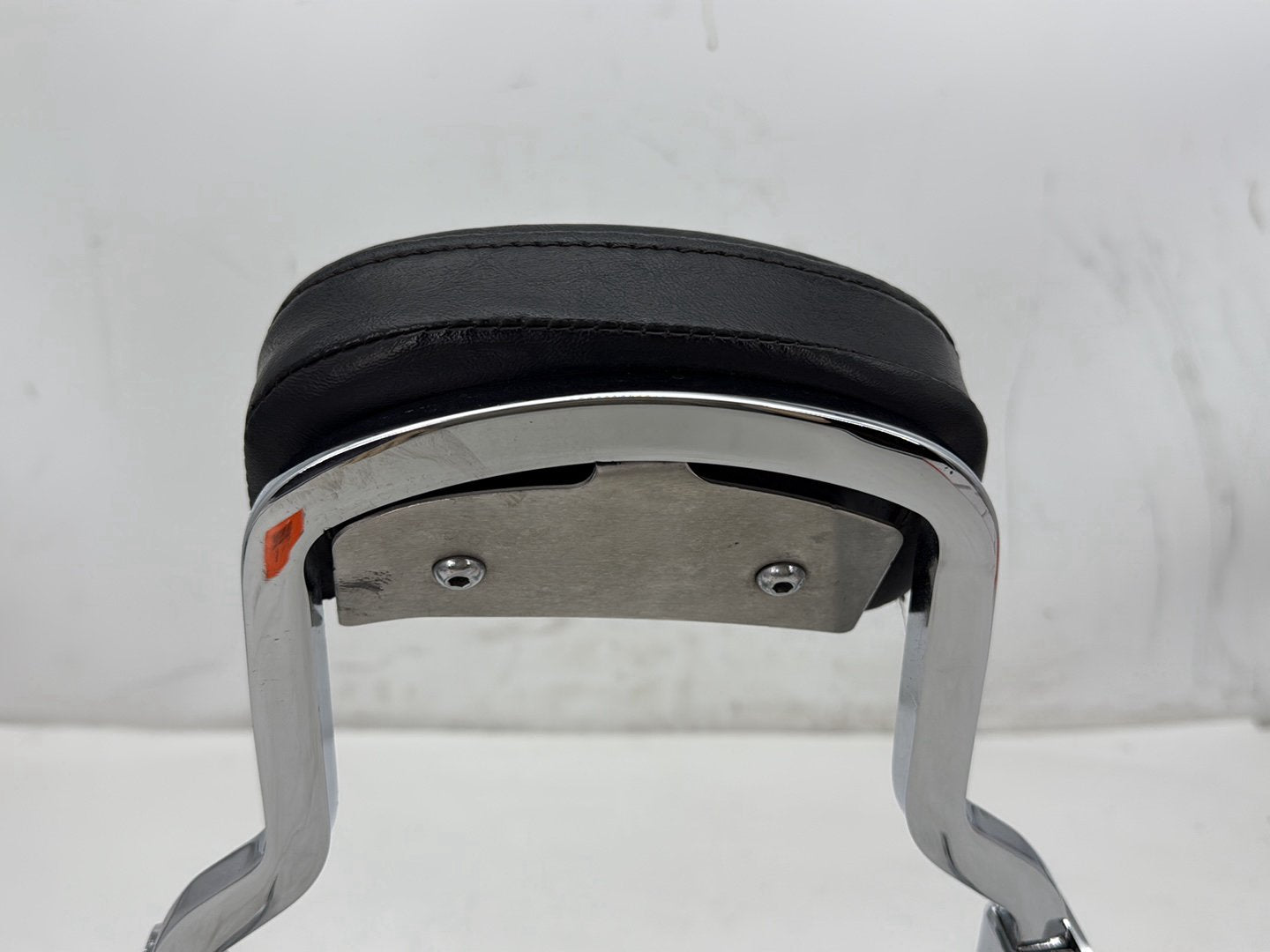 1997 Harley Softail Fat Boy FLSTF OEM Rear Sissy Bar w/ Backrest Cushion Pad