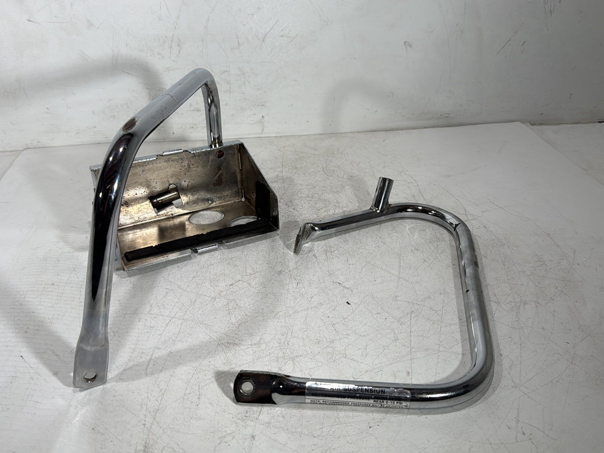 1992 Harley Electra Glide Touring OEM Rear Left Right Saddlebag Guard Rails Bar