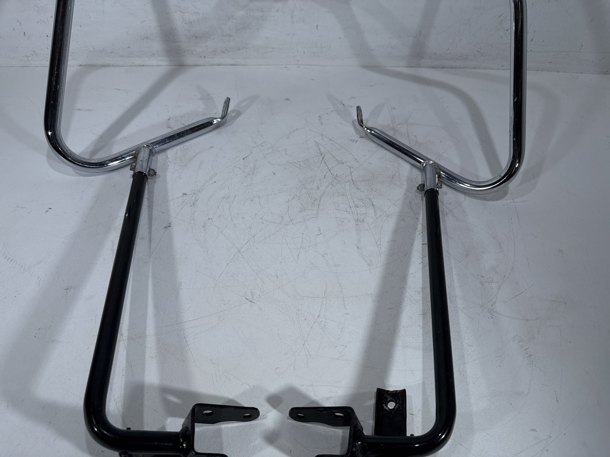 14 Harley Electra Glide Touring Ultra Rear Left Right Saddlebag Guard Rails Bar