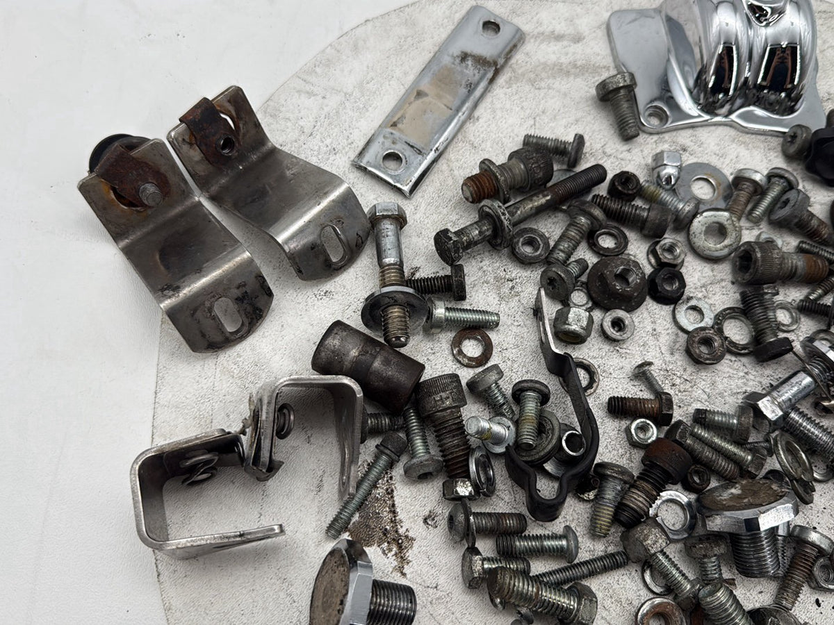 2005 Harley Electra Glide Touring CVO Eagle OEM Hardware Bolts Nuts & Brackets