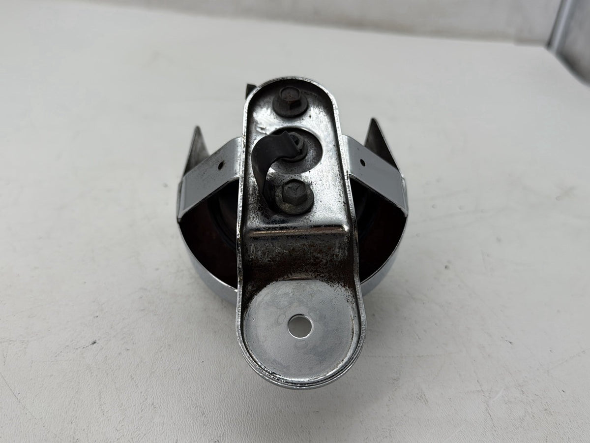 2008 Harley Road King Touring FLHR OEM Horn Signal Klaxon Chrome Cover