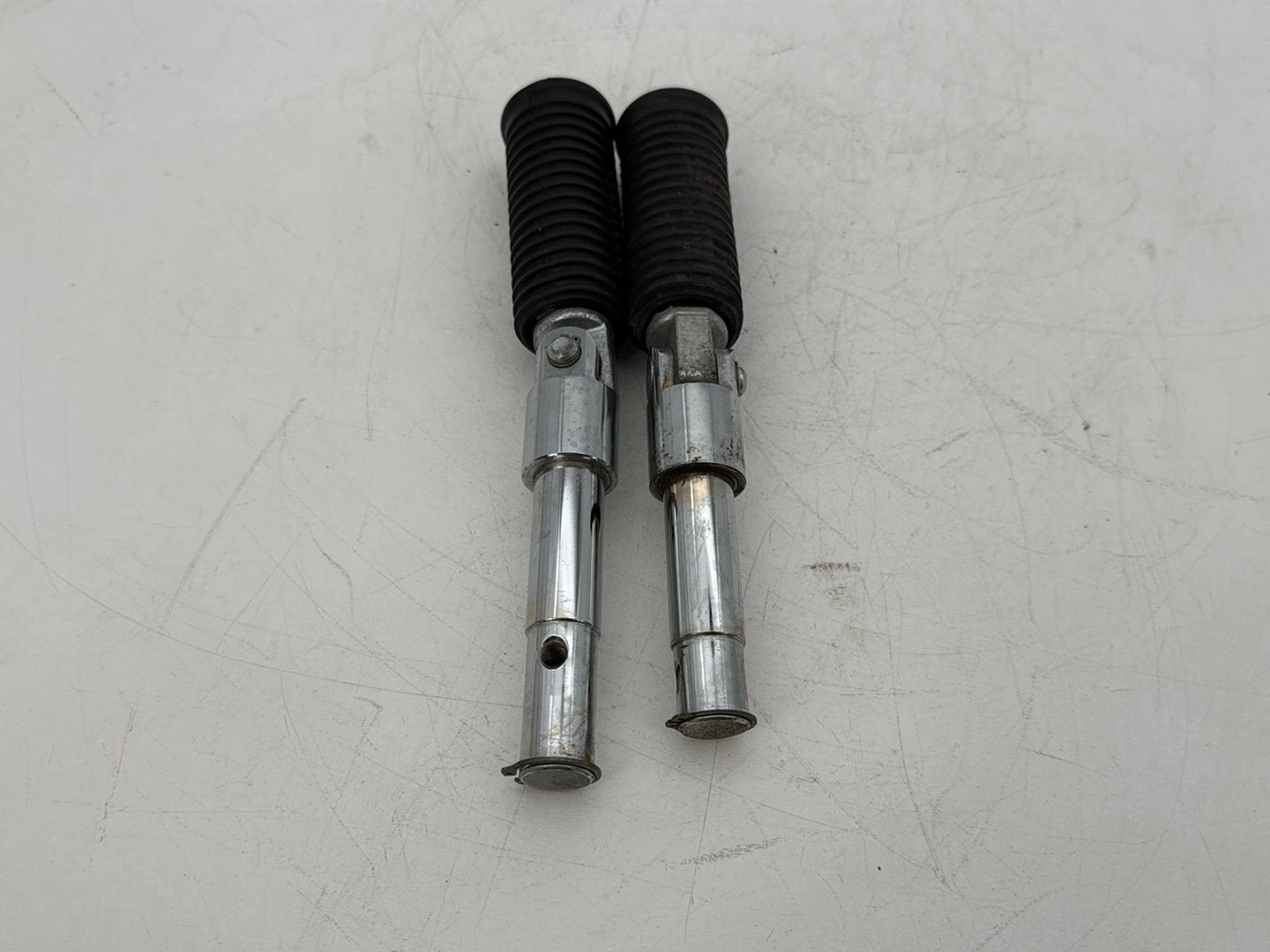 2006 Harley Sportster XL883C 883 Custom OEM Left & Right Driver Step Foot Rest Pegs