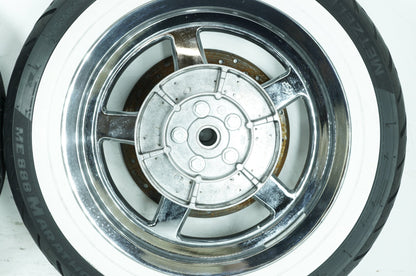 2007 - 2012 Harley-Davidson Touring Electra Glide Ultra Front & Rear Wheel Rim Tire 55035-11, 43332-04