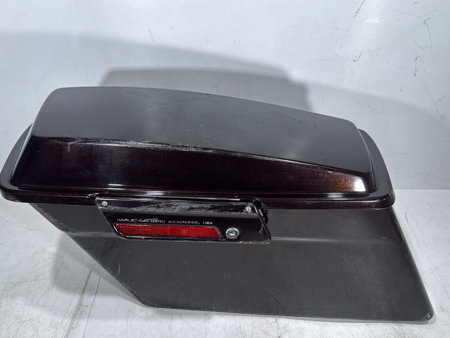 2011 Harley Street Glide Touring FLHX OEM Left 1 Saddlebag Luggage NO Key