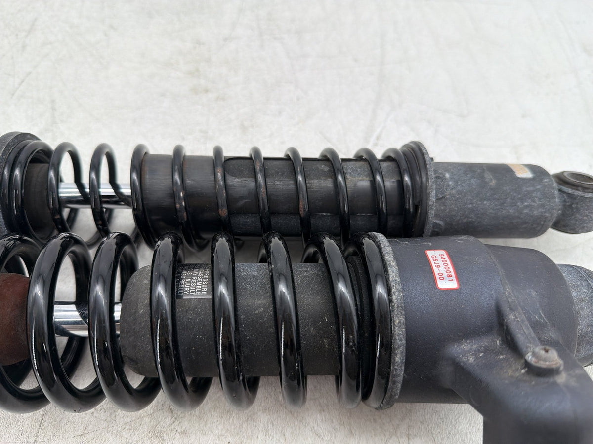 2015 Harley Electra Glide Touring Ultra Rear Left Right Shock Absorbers Low 12"