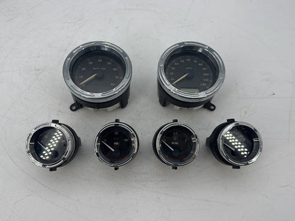 2008 Harley Touring FLHT Electra Glide OEM Air Oil Volt Fuel Tacho Speedo Gauges