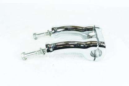 1999 - 2006 Harley-Davidson Softail Deluxe Front Handlebar Riser Top Clamp Chrome 55903-05