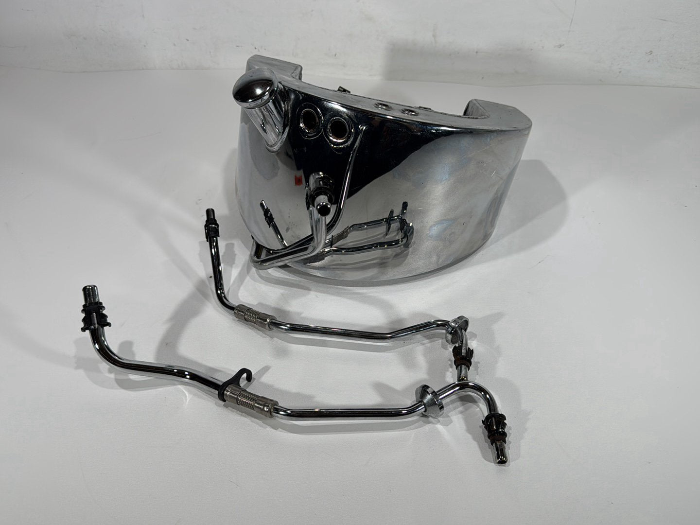 2004 Harley Softail FLSTC Heritage Classic OEM Oil Tank Reservoir Bottle Canister & Dipstick