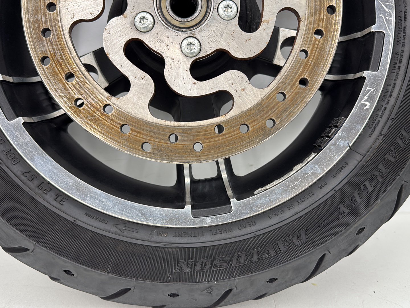2019 - 2023 Harley-Davidson Touring Street Glide Rear Wheel Rim Tire 40900033
