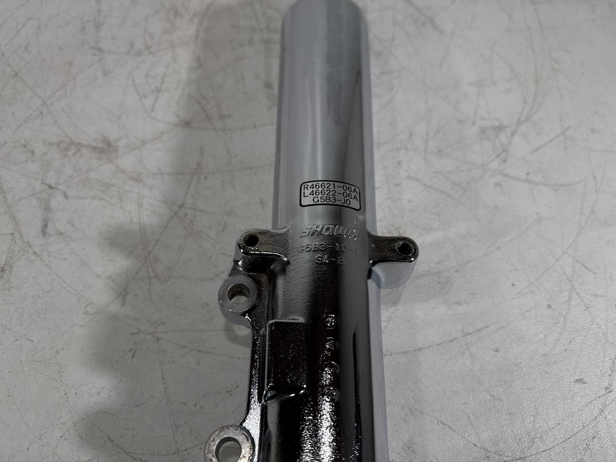07 Harley Electra Glide Touring CVO Eagle OEM Front Left Fork 1 Slider Leg Tube