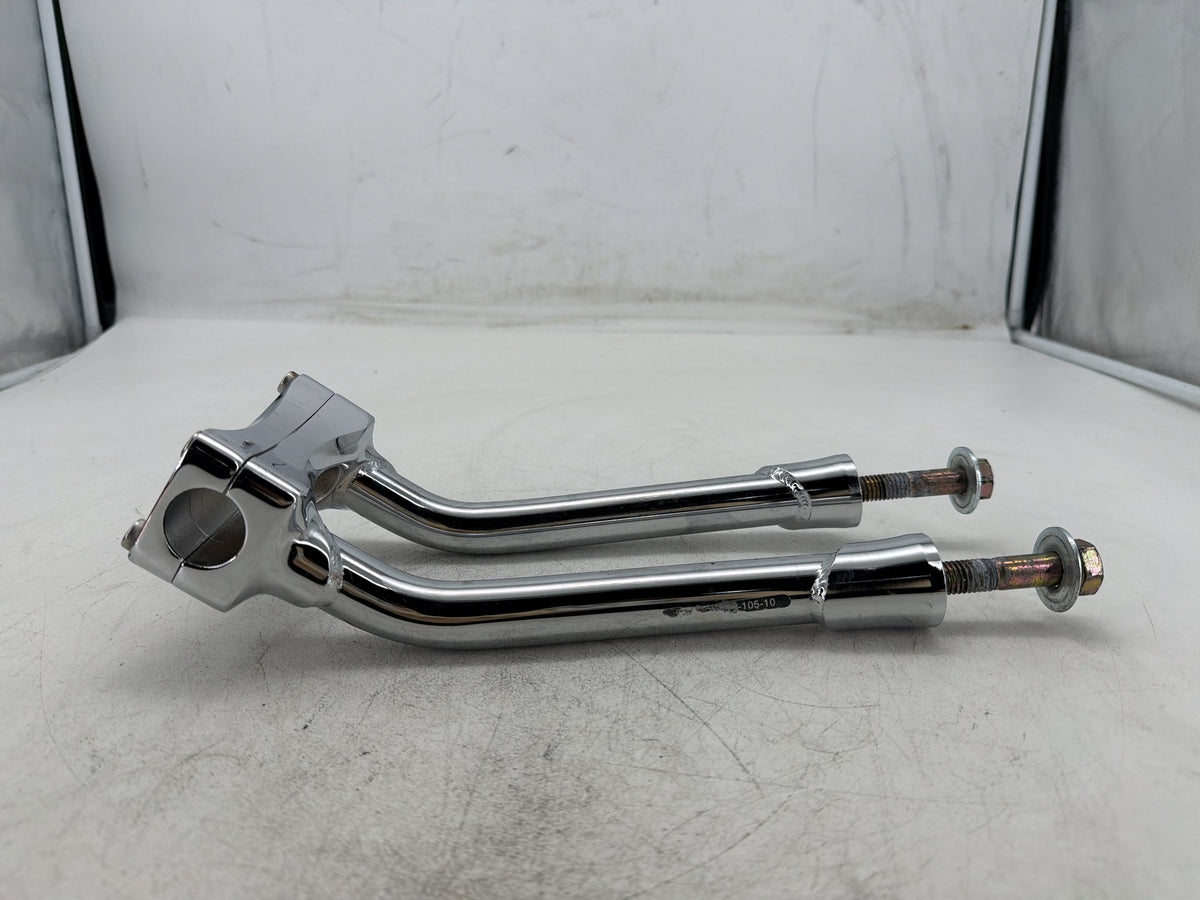 2011 Harley Electra Touring Police Front Upper Handlebar Riser Top Clamp Chrome