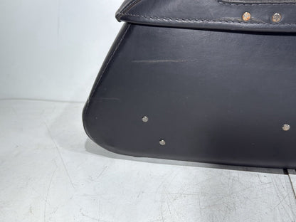 2006 Harley Road King Touring FLHRCI Classic OEM Rear Left Right Saddlebags Luggage Leather