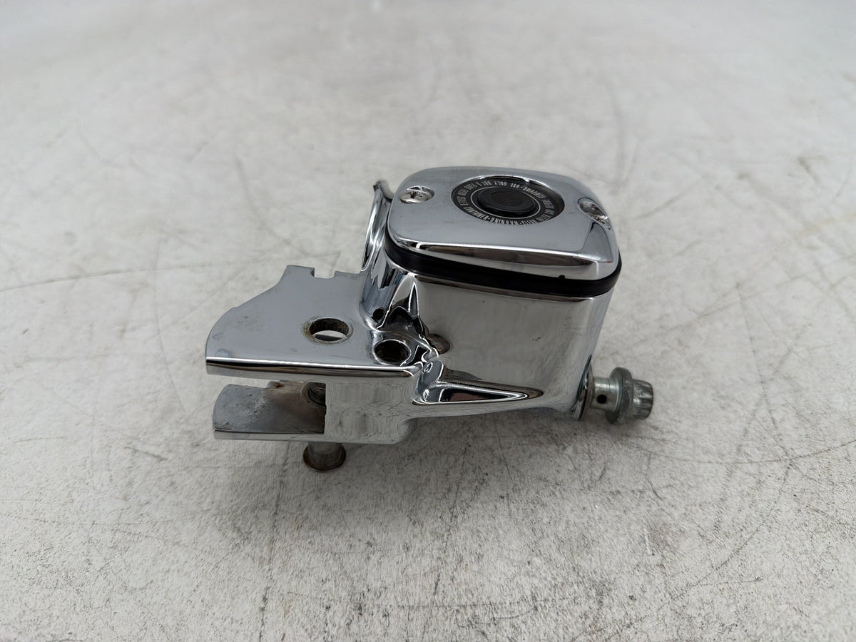 2002 Harley Dyna Wide Glide FXDWG OEM Front Right Brake Master Cylinder CHROME