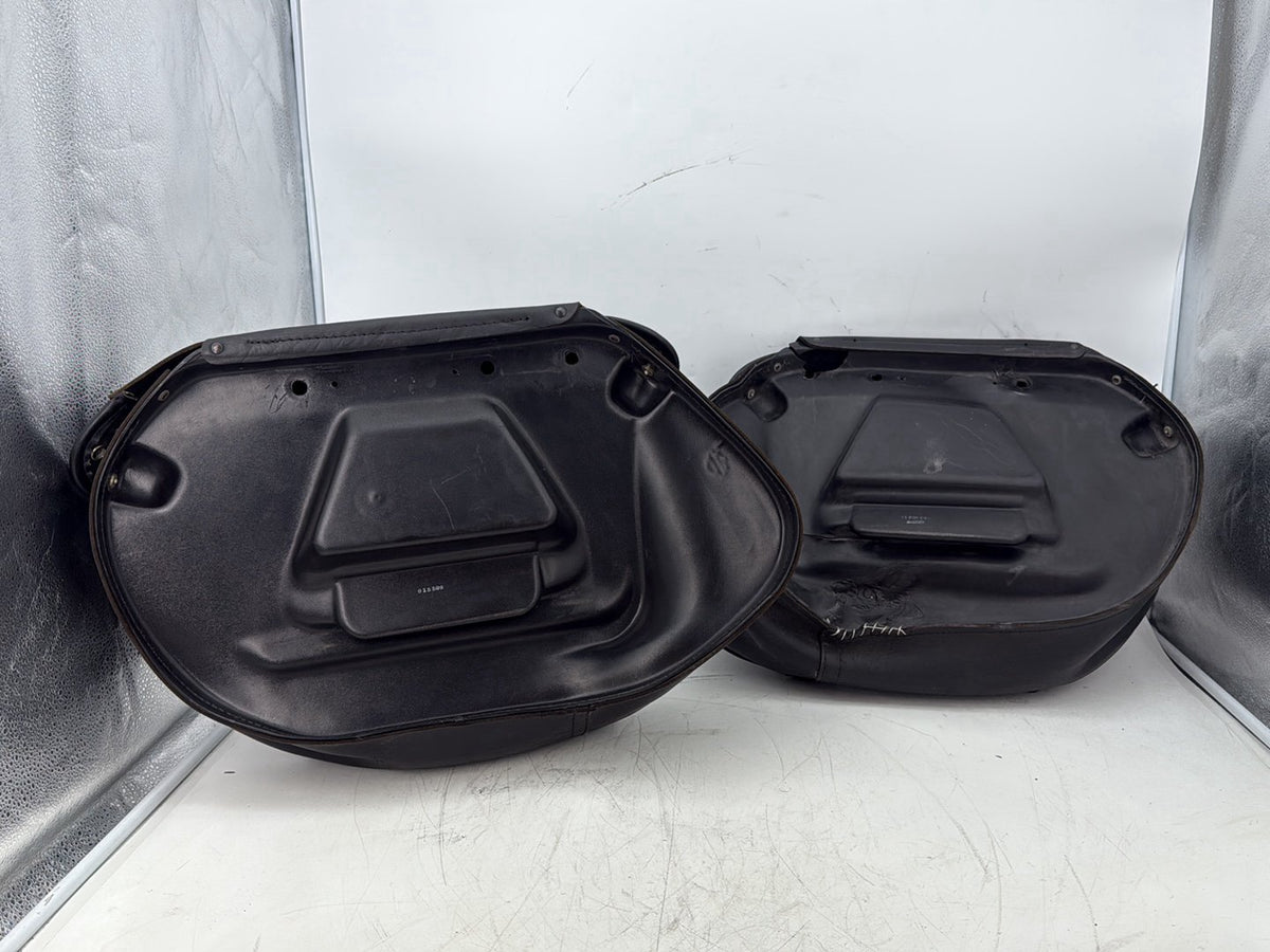 1997 Harley Softail Heritage Classic Rear Left Right Saddlebags Luggage Leather
