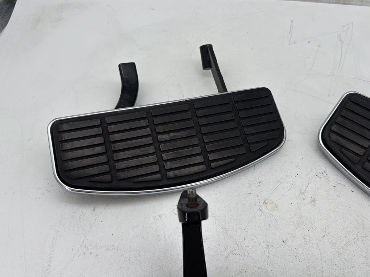 1997 Harley Road King FLHPI OEM Driver & Passenger Floorboard Footrests