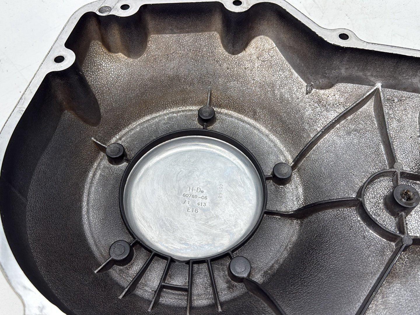 2012 Harley Dyna FXDF Fat Bob OEM Outer Primary Clutch Cover