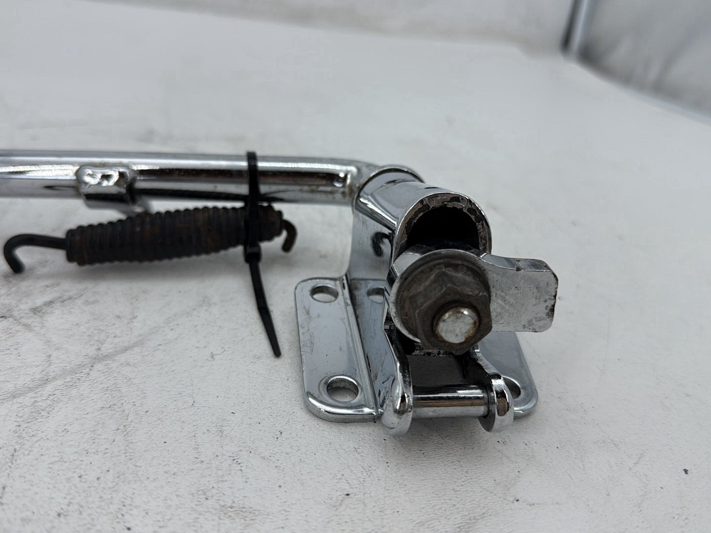 2003 Harley Electra Glide Touring Ultra FLHTCUI OEM Left Side Jiffy Kick Stand & Spring