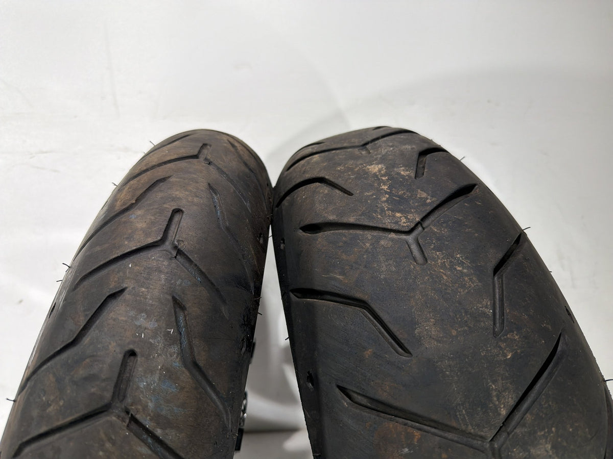 2015 Harley Electra Glide Touring Ultra Front & Rear Wheel Rim Tire ABS 16" 17"
