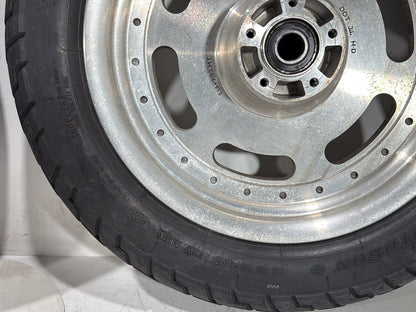 2010 Harley Dyna Fat Bob FXDF OEM Front & Rear Wheel Rim Tire 16"