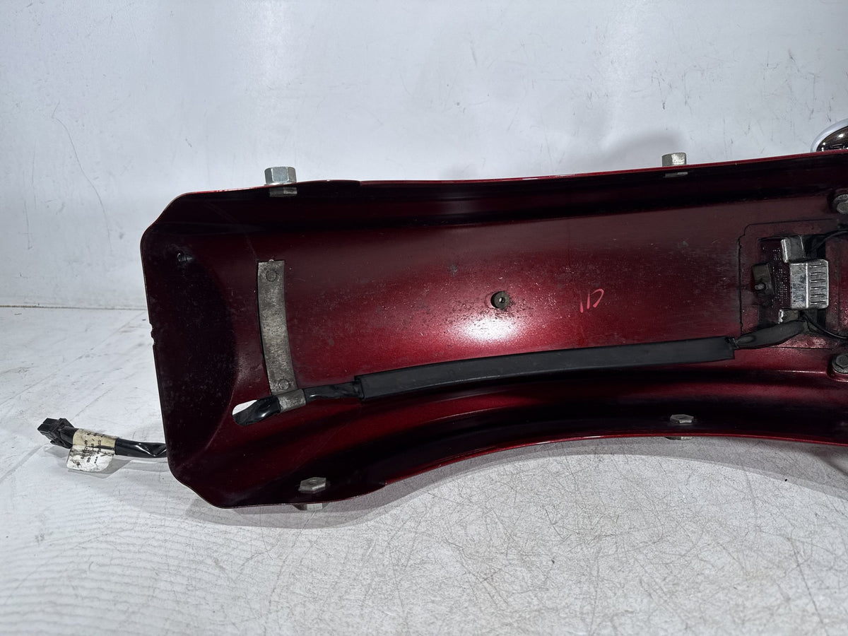 2009 Harley Electra Glide Touring CVO Eagle Rear Wheel Fender & Turn Signals Bar
