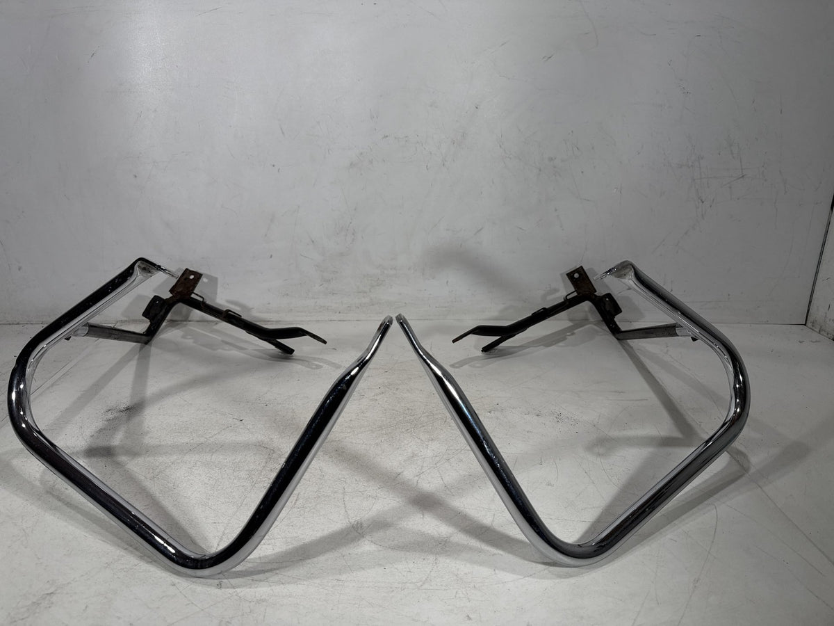 2013 Harley Street Glide Touring OEM Rear Left Right Saddlebag Guard Rails Bar
