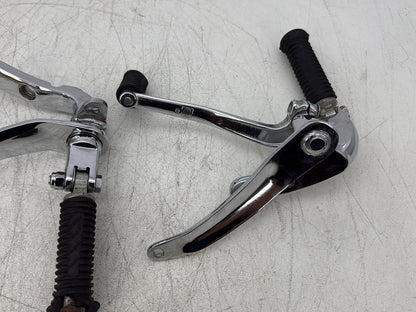 2007 Harley Dyna Street Bob FXDBI OEM Left Right Foot Brake Control Pegs