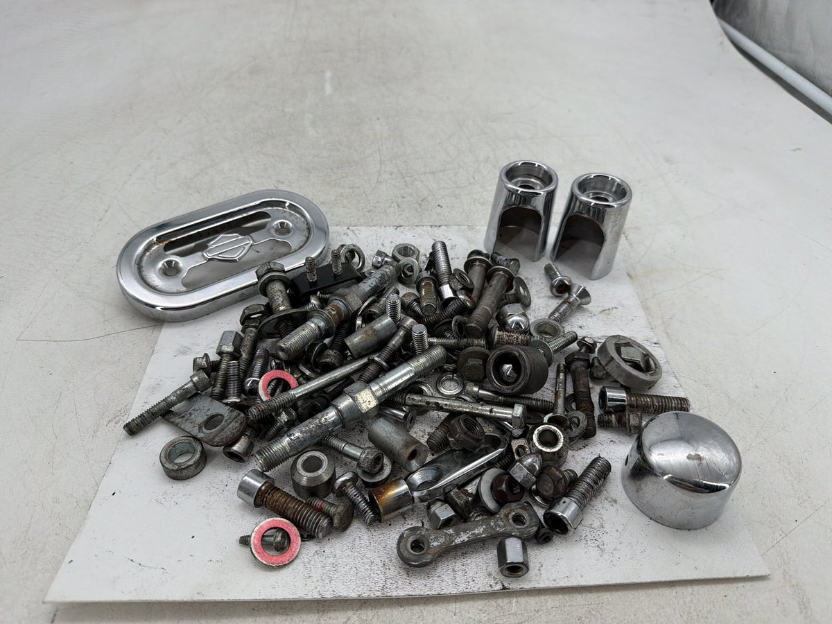2002 Harley Dyna Wide Glide FXDWG OEM Hardware Bolts Nuts & Brackets