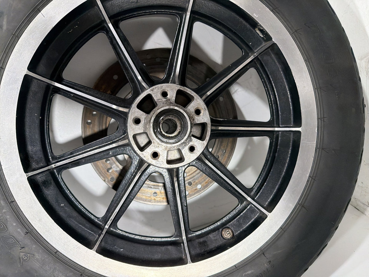 91 Harley Electra Glide Touring Classic Front & Rear Wheel Rim Tire MT90B16 16"