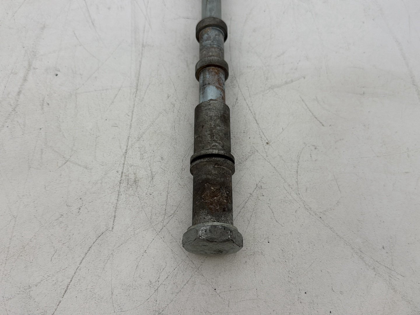 2005 Harley Heritage Softail Classic OEM Rear Fork Swingarm Pivot Bolt Shaft