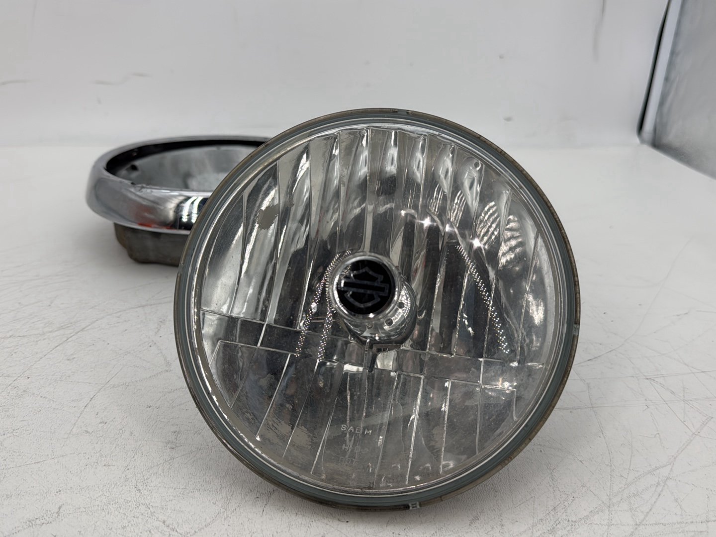 2006 Harley Touring FLHRI Road King OEM Headlight Headlamp Head Light Halogen
