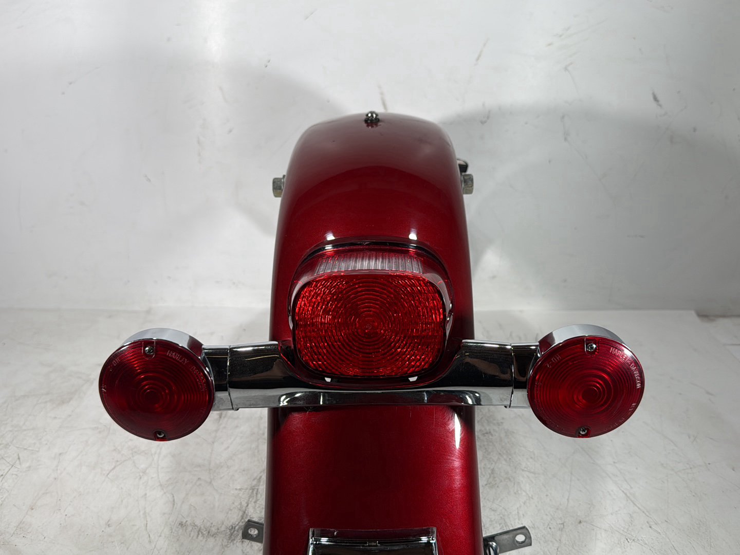2007 Harley Touring FLHTC Electra Glide Classic OEM Rear Wheel Fender Turn Signal Indicators