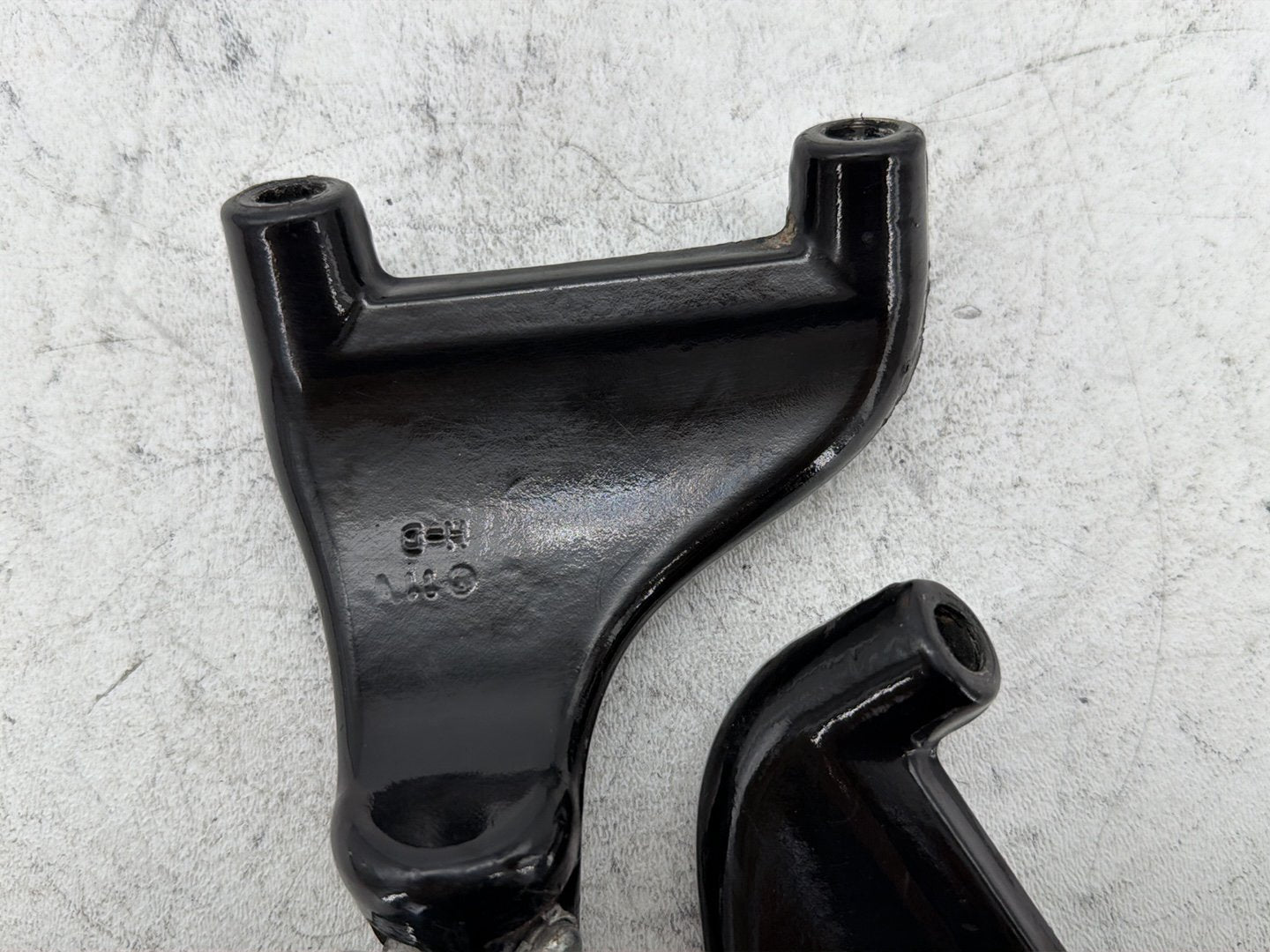 2006 Harley Sportster 1200 Custom XL1200C OEM Passenger Left & Right Foot Pegs