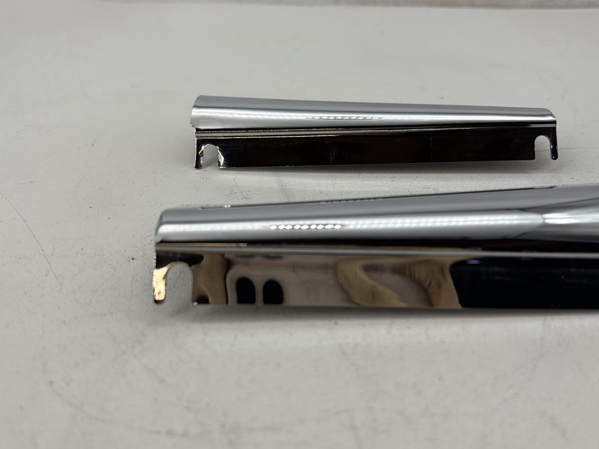 1991 Harley Heritage Softail Classic FLSTC OEM Front Left Right Fork Tube Slider Guard Covers