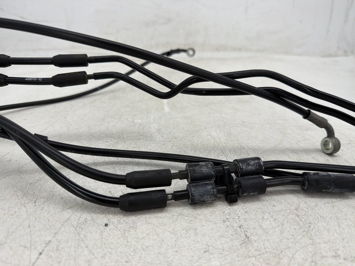 2014 Harley Dyna Switchback FLD OEM Front Brake Hose Line Pipe ABS 44233-12