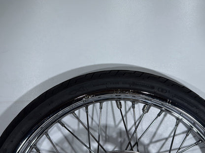 2005 Harley Sportster XL883C 883 Custom OEM Front Wheel Rim Tire Spoked