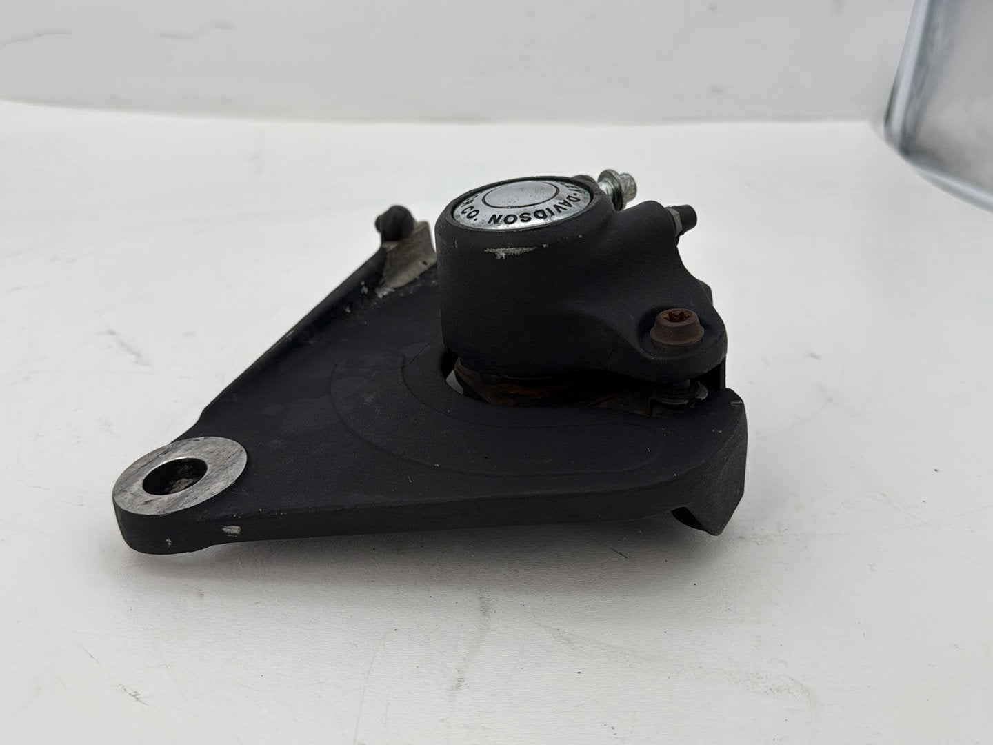 1993 Harley Sportster XLH883H Hugger 883 OEM Rear Back Brake Caliper w/ Bracket